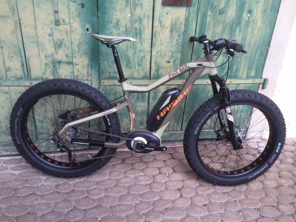 Nous avons re&ccedil;u notre premier FatBike &eacute;lectrique ! Le Haibike Xduro FatSix !