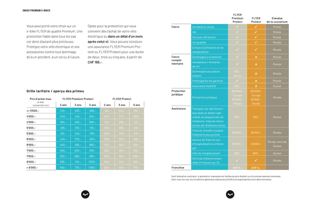 Assurance ERV avec un v&eacute;lo Flyer - pas cher et tr&egrave;s avantageuse